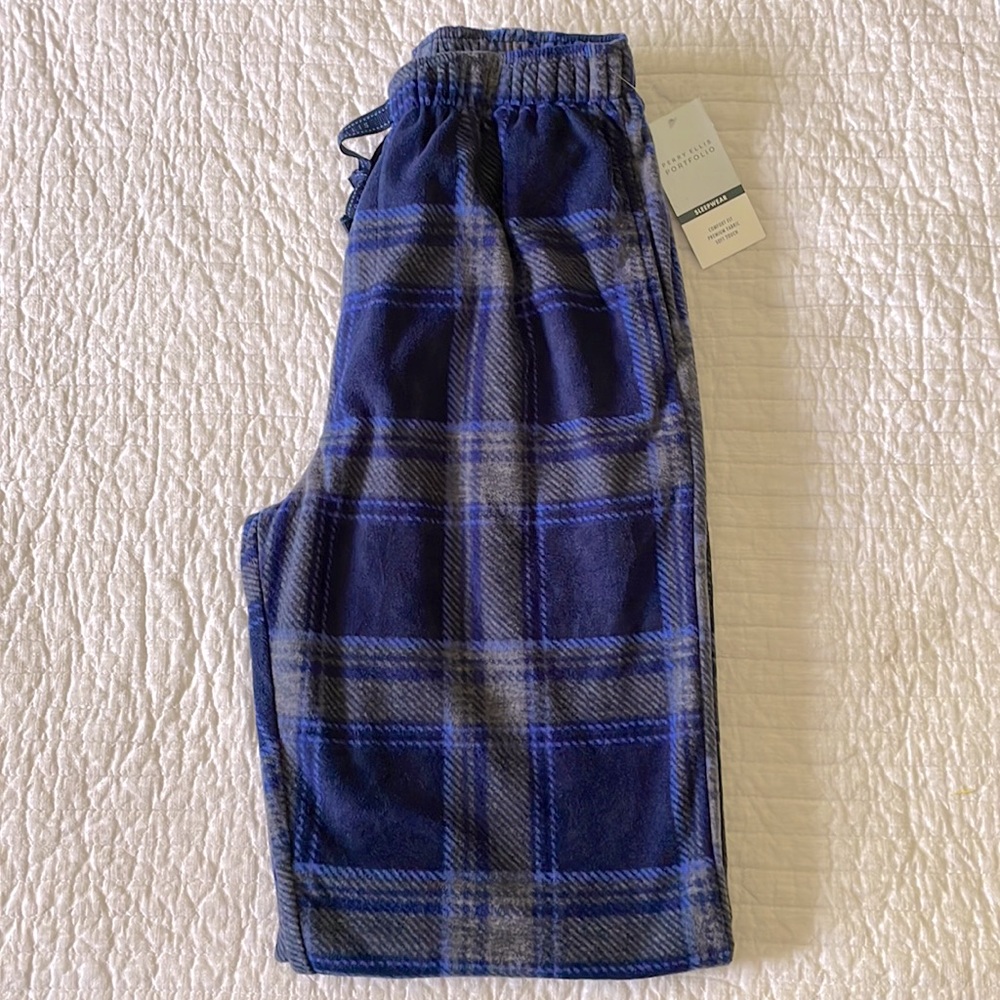 SALE ✨ NWT Perry Ellis Mens Fleece Sleep Pants